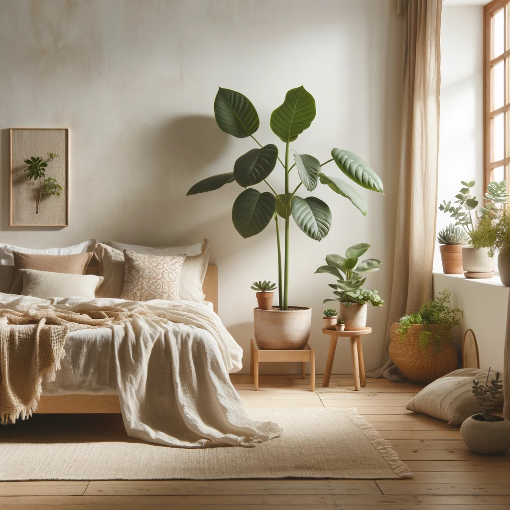 plants for boho chic room ideas